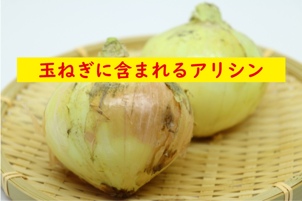 玉ねぎに含まれるアリシン成分