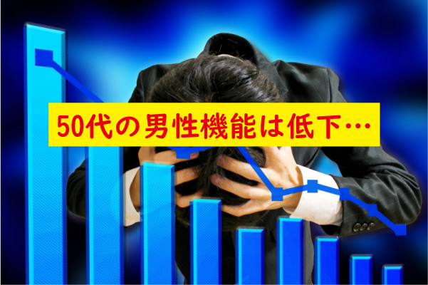 50代男性機能が低下