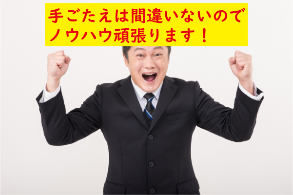 ノウハウ頑張ります