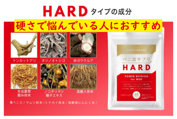 ペニ活ハードの成分
