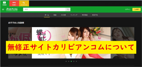 無修正アダルト動画カリビアンコム