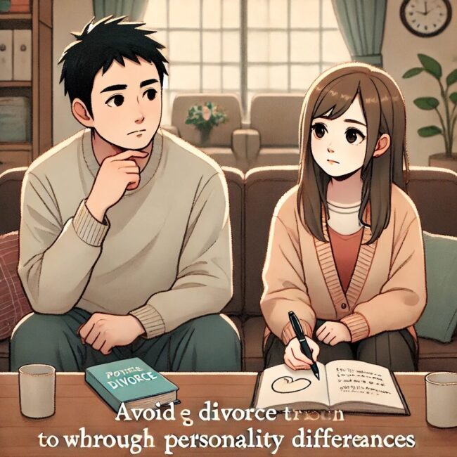 性格の不一致による離婚を避けるための対策