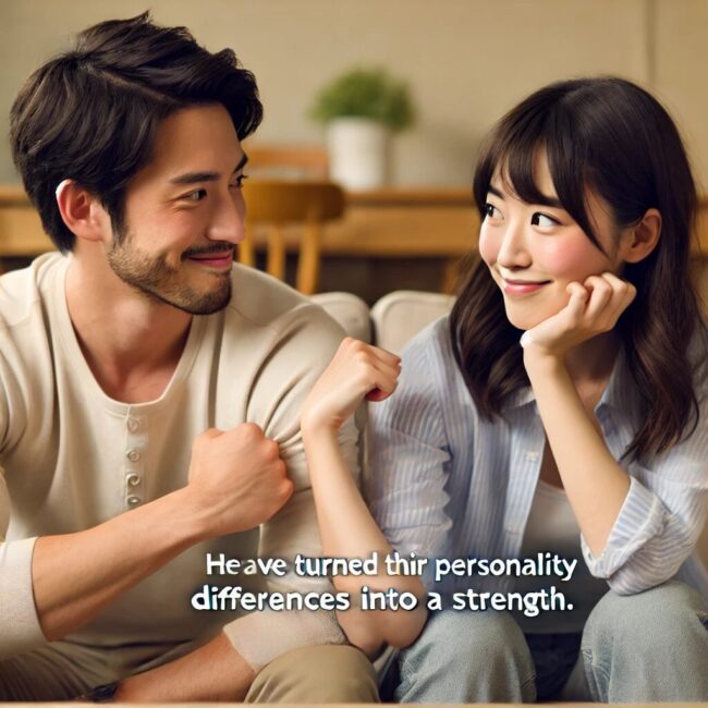 性格の不一致を夫婦間の強みに変える方法